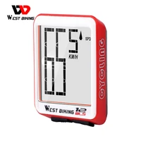 west biking portable bicycle computer wireless wired backlight digital speedometer bike computer ultralight bicycle accessories