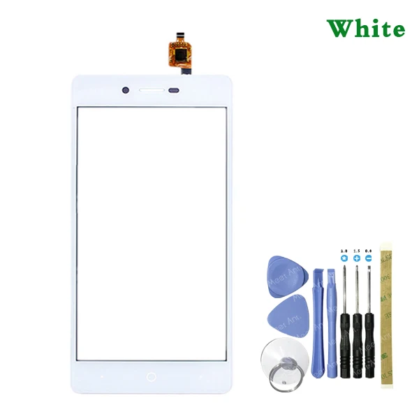 White With Tool Замена высокого качества 5," для zte Blade L7 A320 сенсорный экран дигитайзер сенсор внешняя стеклянная панель объектива - Цвет: White With Tool