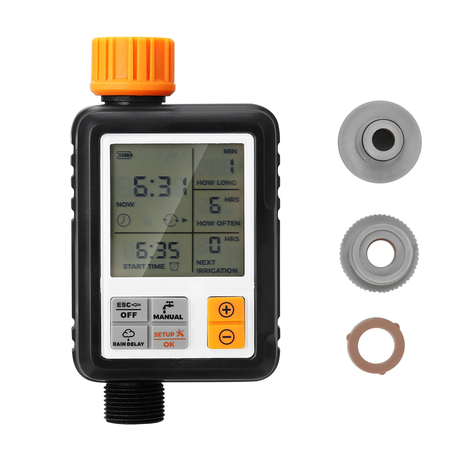 

Многофункциональное устройство для полива сада, большой экран, таймер автоматического полива