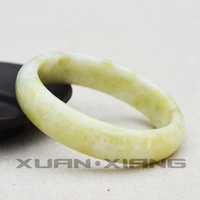 natural yellow jade stone bangles floating flower bracelets gift for womens jade stone jewelry