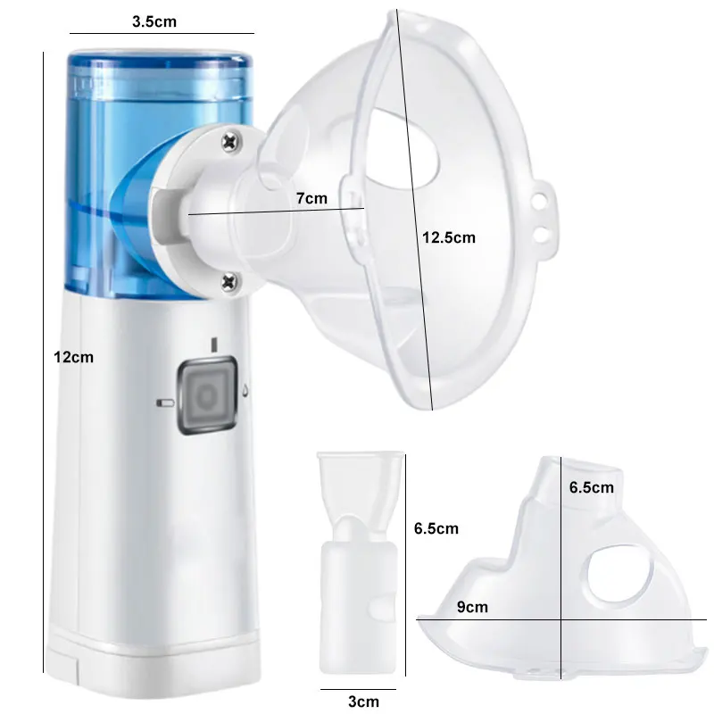 

Asthma Relief Nebulizer Spray For Children and Adult Atomizer Personal Health Care Medical Treatment Inhaler Ultrasonic