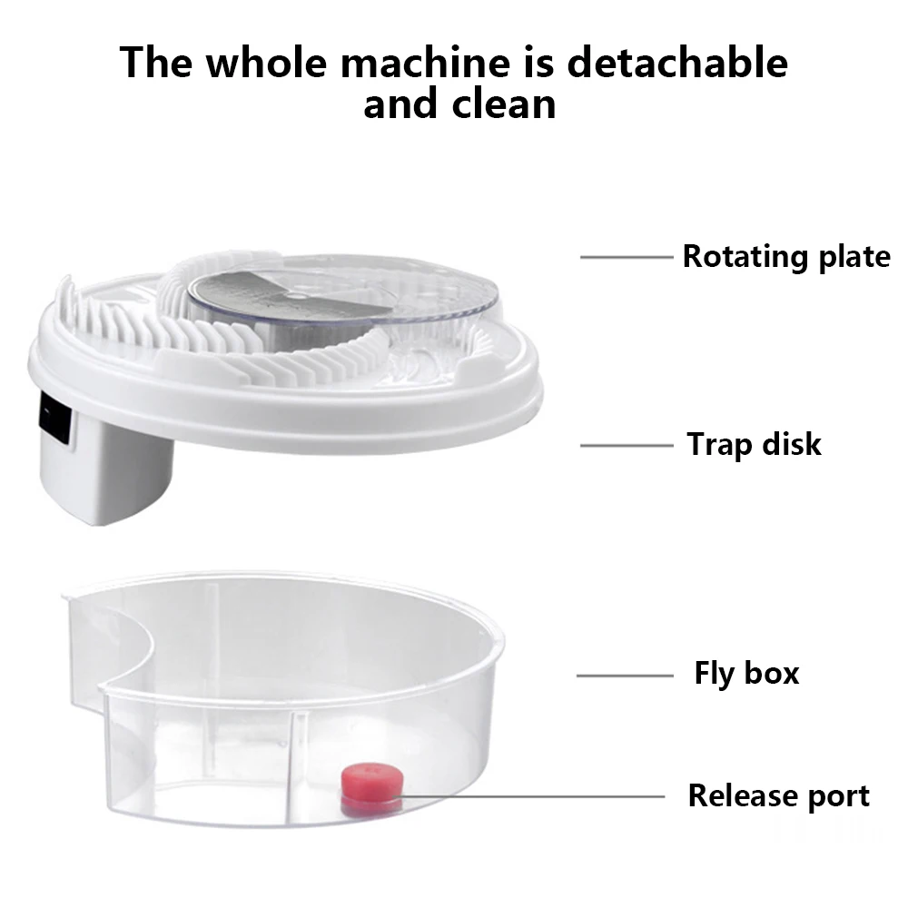 Электрическая эффективная ловушка для мух насекомых Usb Автоматический борьбы с