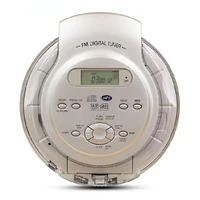 portable cd player walkman bass boost system high quality music shockproof mp3 format discs lcd display 3 5mm audio interface