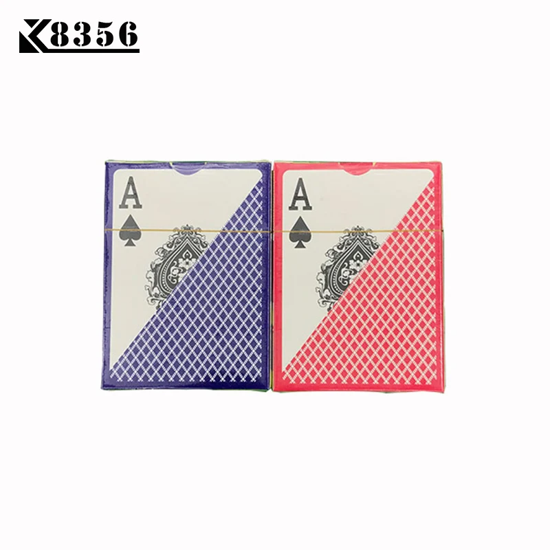 K8356 2 компл./лот строчными буквами Техасский Холдем Пластик игральные карты