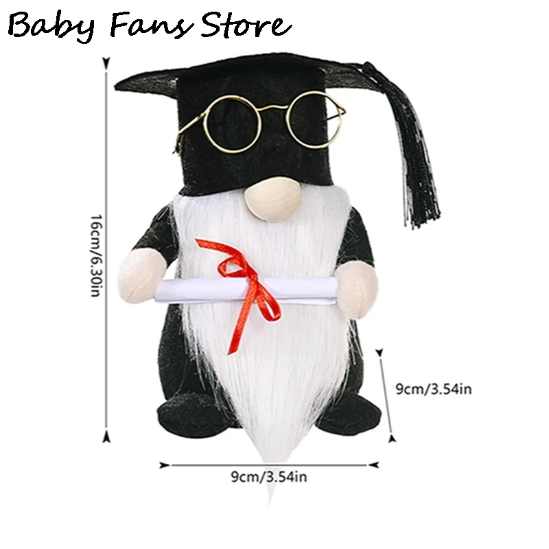 

Lovely Graduation Gnomes Dolls Cute Faceless Ornaments Children Adult Party Plush Toys Birthday Gift Student School Stuffed Toy