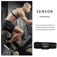 xoss heart rate sensor monitor chest strap bluetooth ant wireless health fitness smart bicycle sensor wireless heart rate cycle