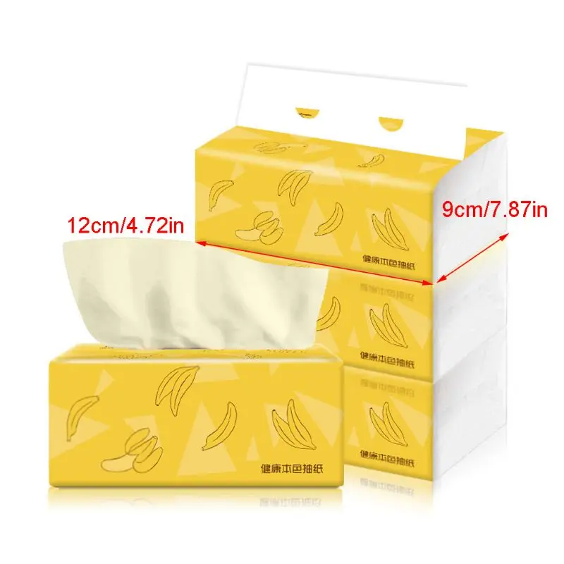 4 шт. шелковистая гладкая мягкая Премиум 3 слойная туалетная бумага кухонные