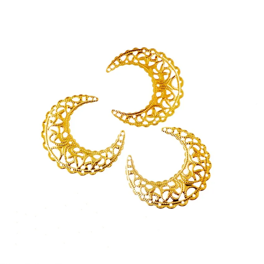 Free Shipping 20Pcs DIY Jewelry Accessories Connectors 43*38MM Metal Leaf Ancient Headwear Hairpin Handmade Material | Украшения и