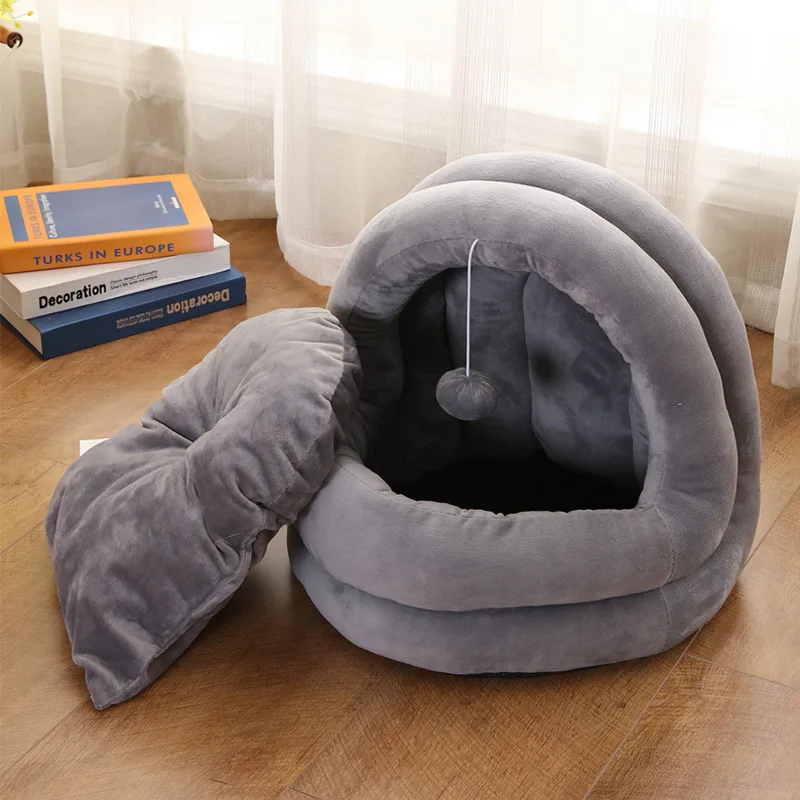 Высококачественный дом для кошек WHPC лежанки котят домашних животных уютная