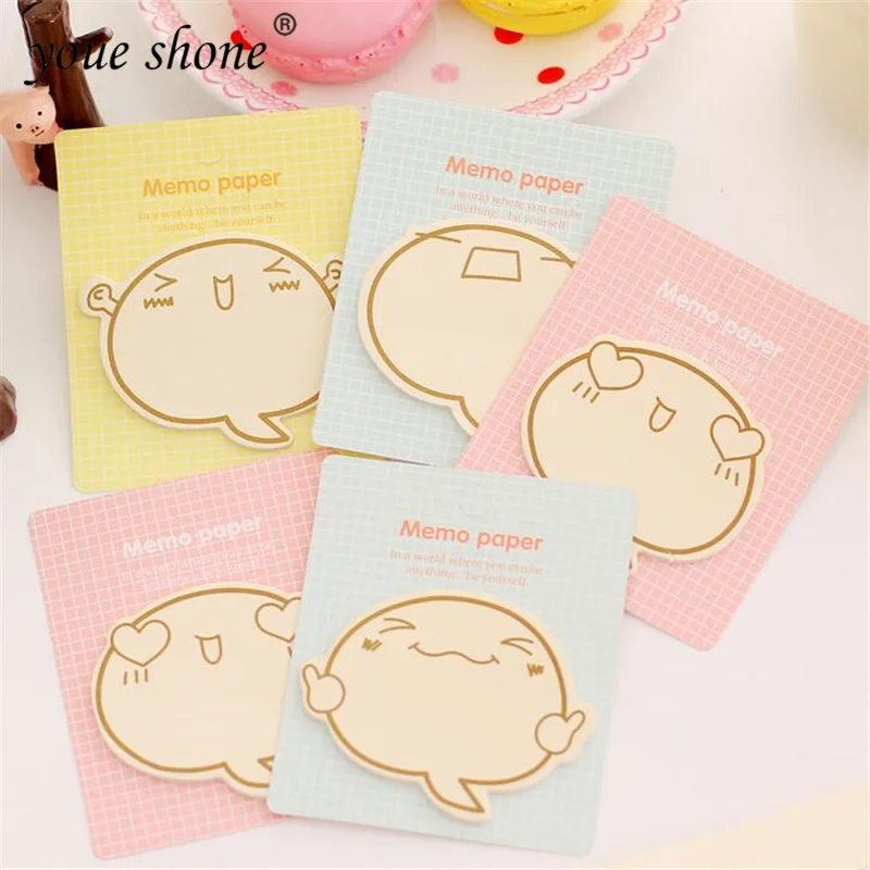 Милые персонажи серии Липкие заметки для заметок офисное планирование