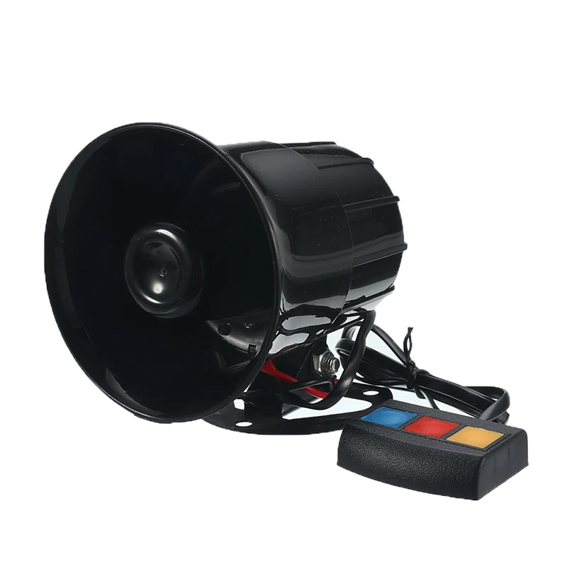 12V 110Db 30 Вт Мотоцикл Авто Автомобиль Грузовик 4 звук тон громкая сирена полиции