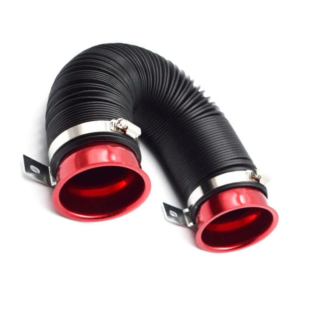 Универсальный красный мульти гибкий 3 в Регулируемый воздухозаборник впускной