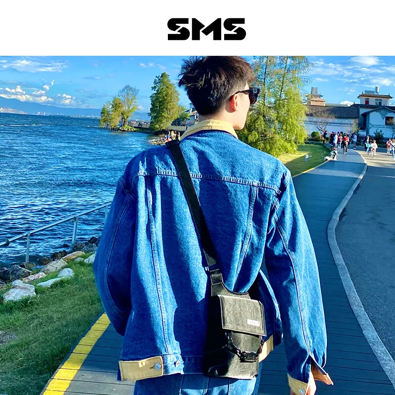 

Саммонс, осень и зима 2021, новая модная маленькая сумка-Кроссбоди для инструментов. Спортивная сумка через плечо с дизайном леса