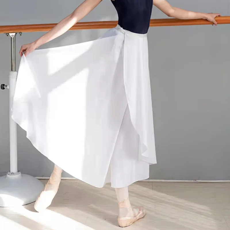 Белая черная зеленая шифоновая танцевальная юбка-пачка для балета атласная