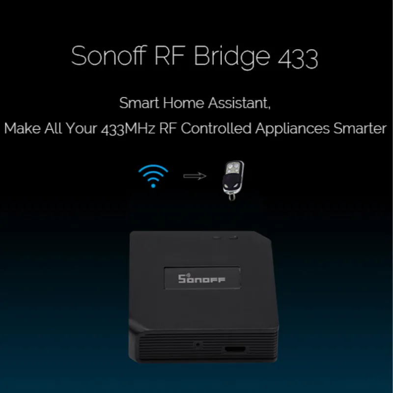 Беспроводной пульт дистанционного управления SONOFF RF Bridge Wifi 433 МГц умный дом Модуль