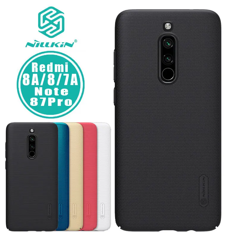 Чехол Nillkin для Xiaomi Redmi 7A, 8A, 8, 7, 6, 6A, 5, K20 Pro, матовый защитный чехол из поликарбоната для Xiaomi Redmi Note 7, 8 Pro, Nilkin, чехол