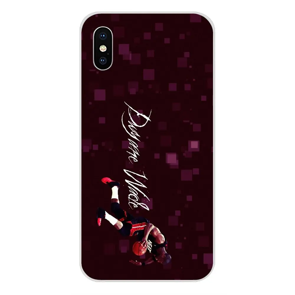 Cases For Apple iPhone X XS Max XR 4 4S 5 5C 5S SE 6 6S 7 8 Plus Dwyane Wade | Мобильные телефоны и аксессуары