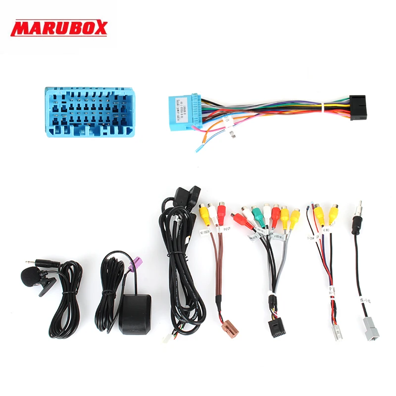 Штатная магнитола для Honda Accord 7 2005 2006 2007 2008, MARUBOX KD1218 Штатное головное устройство для Хонда Аккорд 7, Android 9.0, Восьмиядерный процессор,встроенный DSP, IPS экран, Оперативная 4GB, Встроенная 64GB