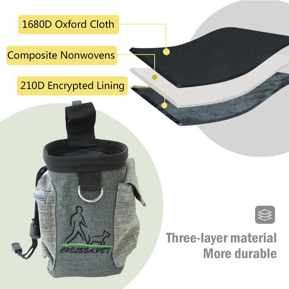 Портативная сумка для лакомства собаки Послушная ловкость тренировочная