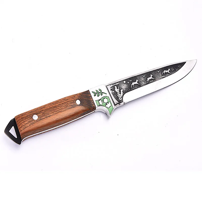 Нож для фруктов высокой твердости многофункциональный сабля маленький прямой