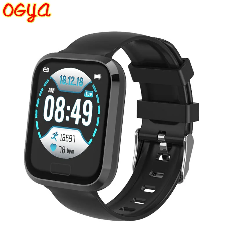 Умные часы для мужчин спортивные пульсометр артериальное давление IP67