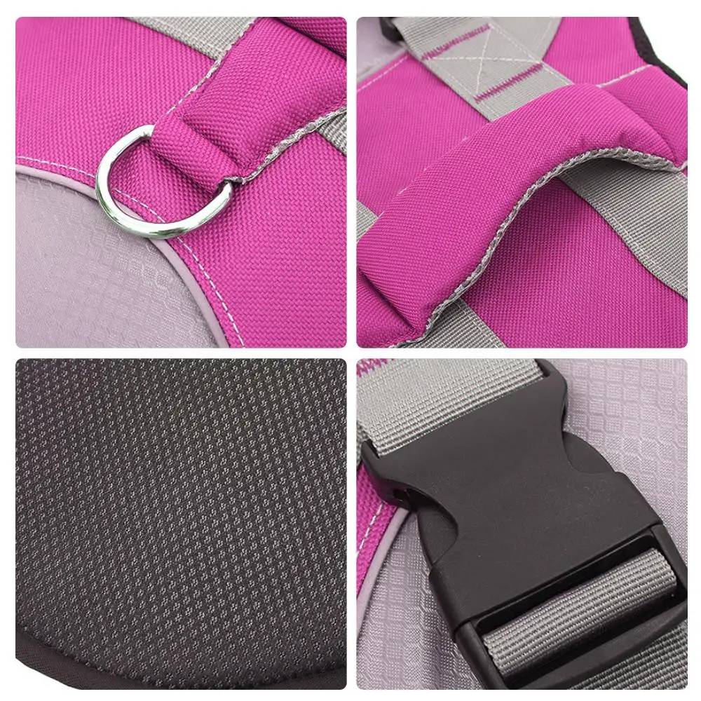 S/M/L/XL Спасательная куртка для питомца собаки плавающий регулируемый со