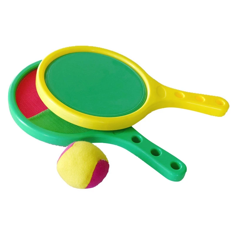 

Outdoor Toys Toss & Catch Game Racket Set Tennis Baseball Summer Game Sand & Beach Toys