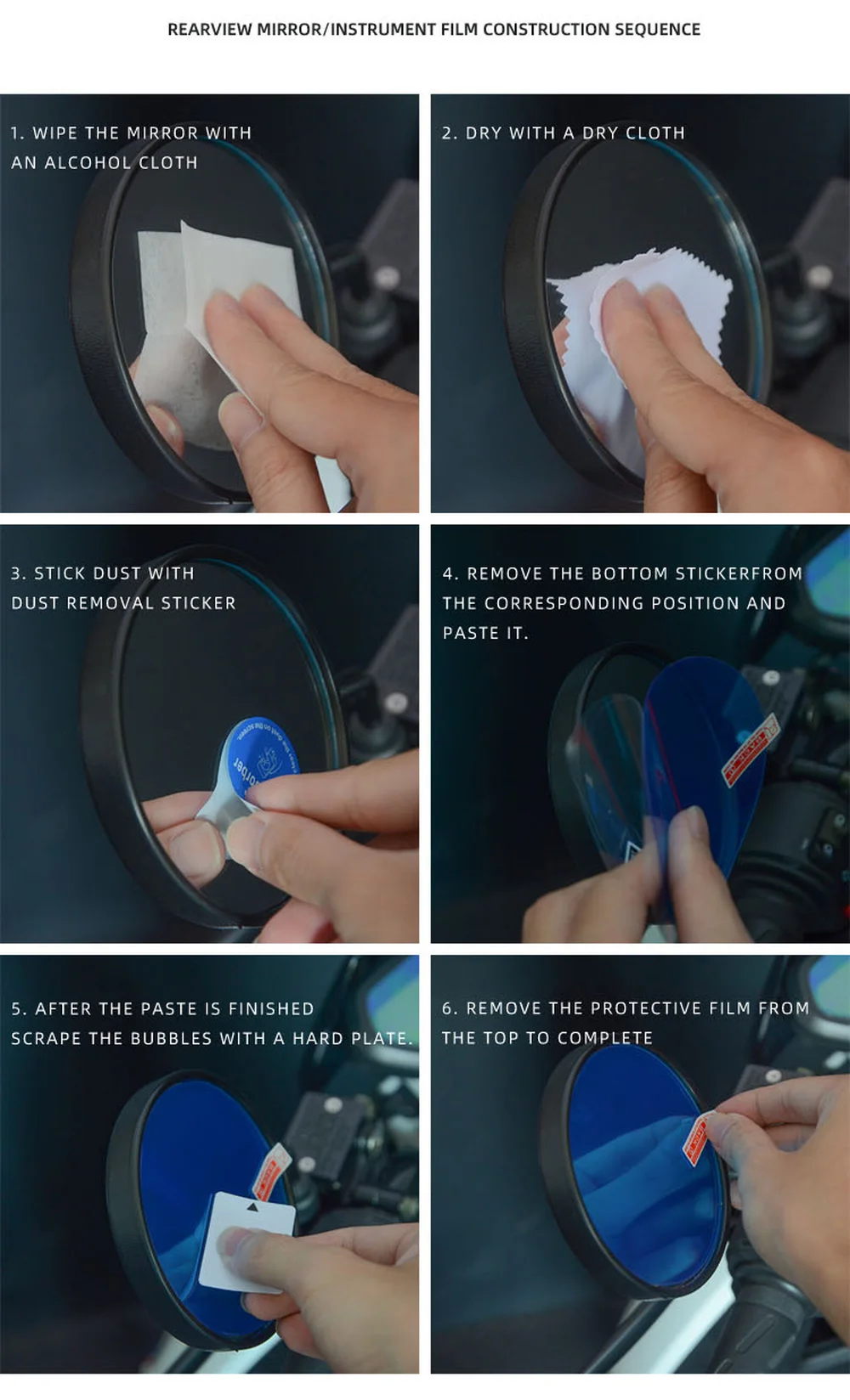 

Motorcycle Speedometer Scratch TPU Protection Film for Honda CB190TR Dashboard Screen Instrument Protection Film