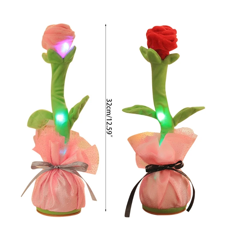 

Electric Dancing Singing Cactus Toy for Babies Mimicking Talking Cactus Toys Wiggly Repeating Cactus Plush Toy H055