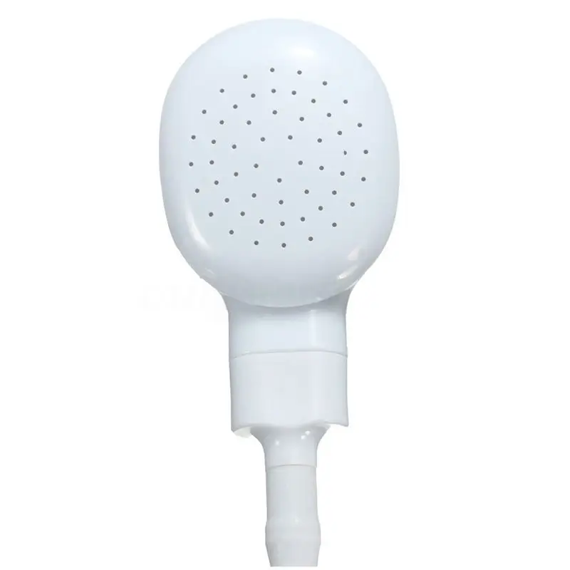 Белый душ для волос насадка распыления воды шланг трубка ванная комната шампунь