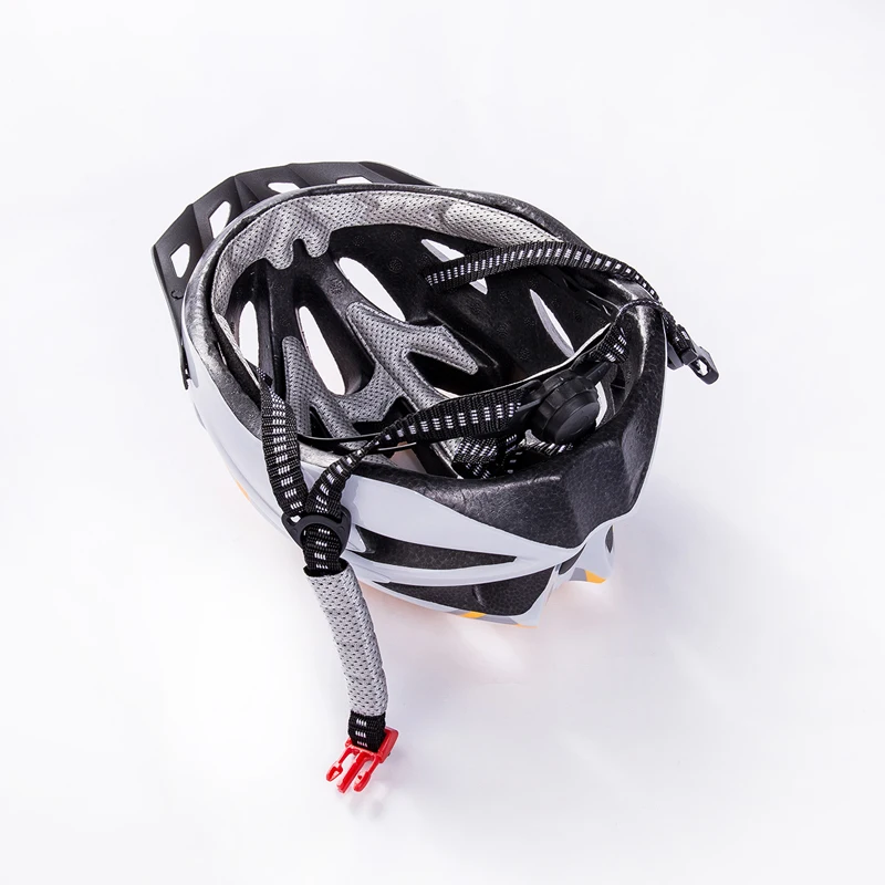 Велосипедный шлем унисекс с козырьком ударопрочный для улицы мужчин и женщин