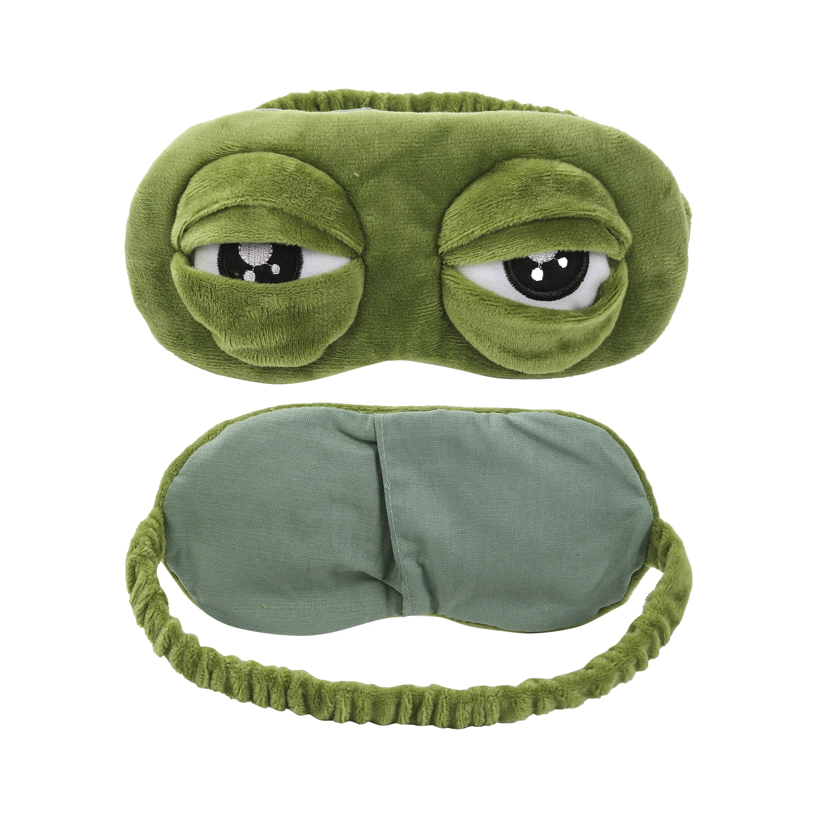 Маска пепе. Pepe sleeping Mask. Повязка жаба.