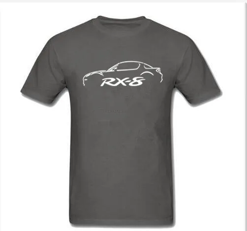 Mazda Rx 8 его вещь автолюбитель футболка мужская с круглым вырезом короткий рукав