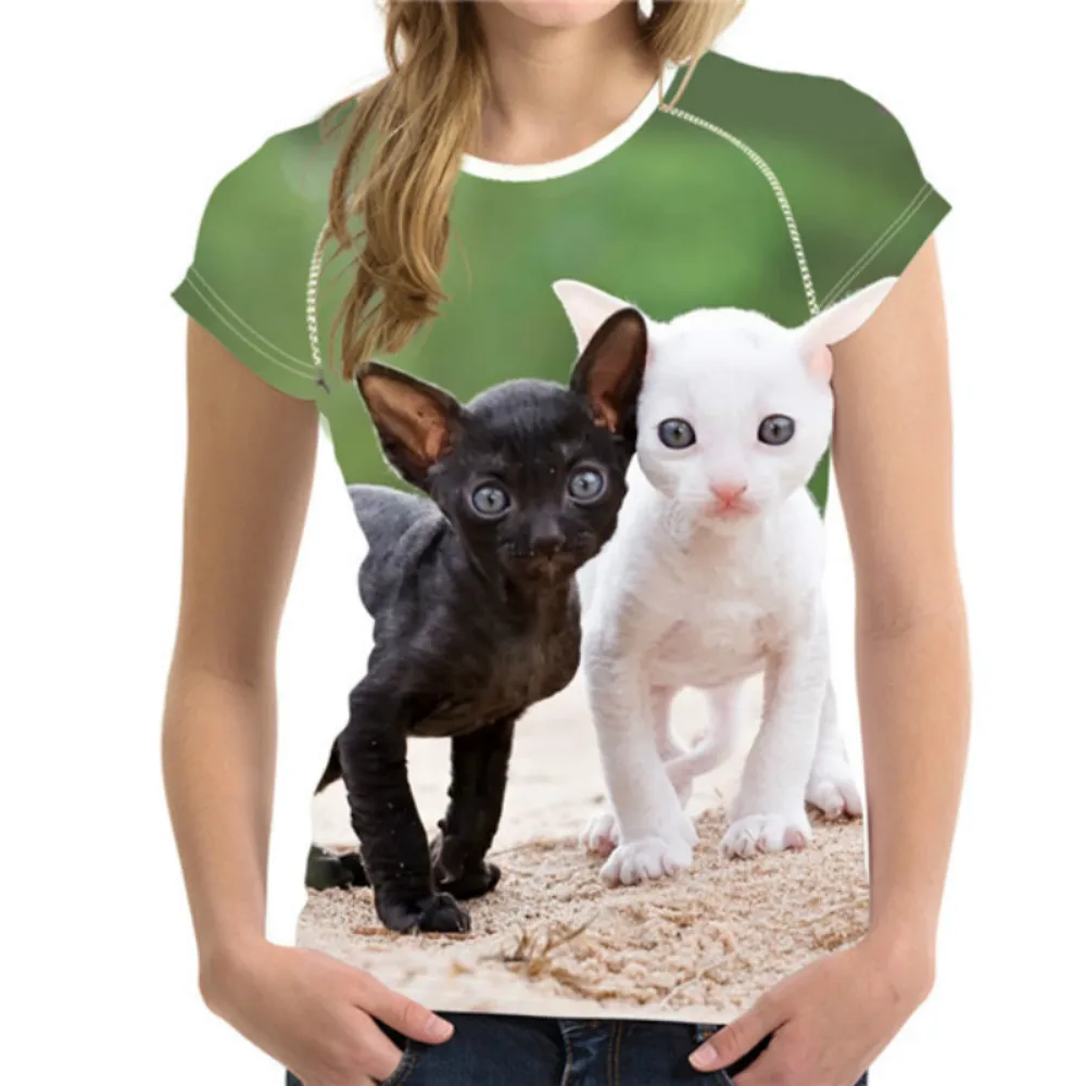 

Harajuku Punk 3D printing T-shirt men and women casual animal print O-neck short-sleeved stretch, quick-drying 2022 new summer