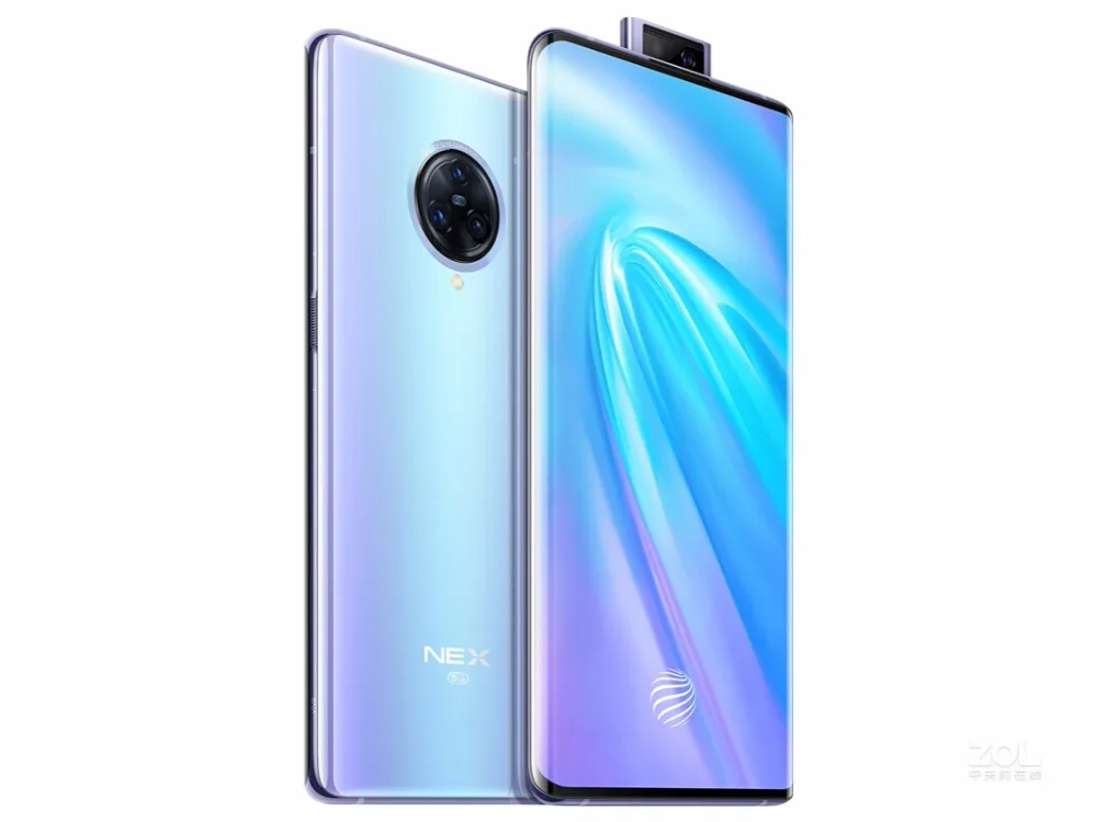 Vivo Nex 3 5G Смартфон Snapdragon 855 Plus 6,8" Super Amoled 12 Гб ОЗУ 256 Гб ПЗУ 64,0 Мп+ 16,0 Мп+ 13,0 МП+ 13,0 МП 44 Вт Супер зарядка