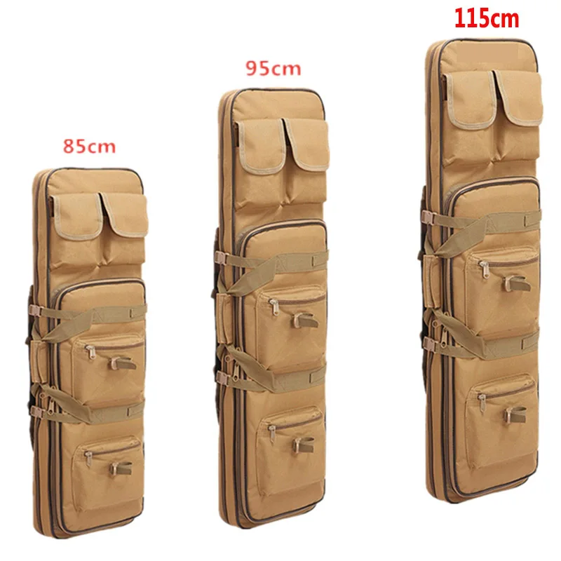 Bolsa de Arma Ombro para a Caça Tático Case Rifle Mochila Sniper Carabina Airsoft Tiro Transportar Bolsas Acessórios 85 95 115cm