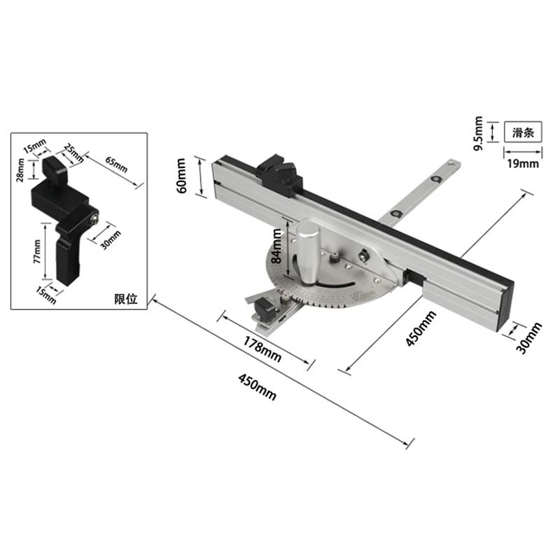 Набор многоцелевых перьевых досок калибр под углом алюминиевый забор для