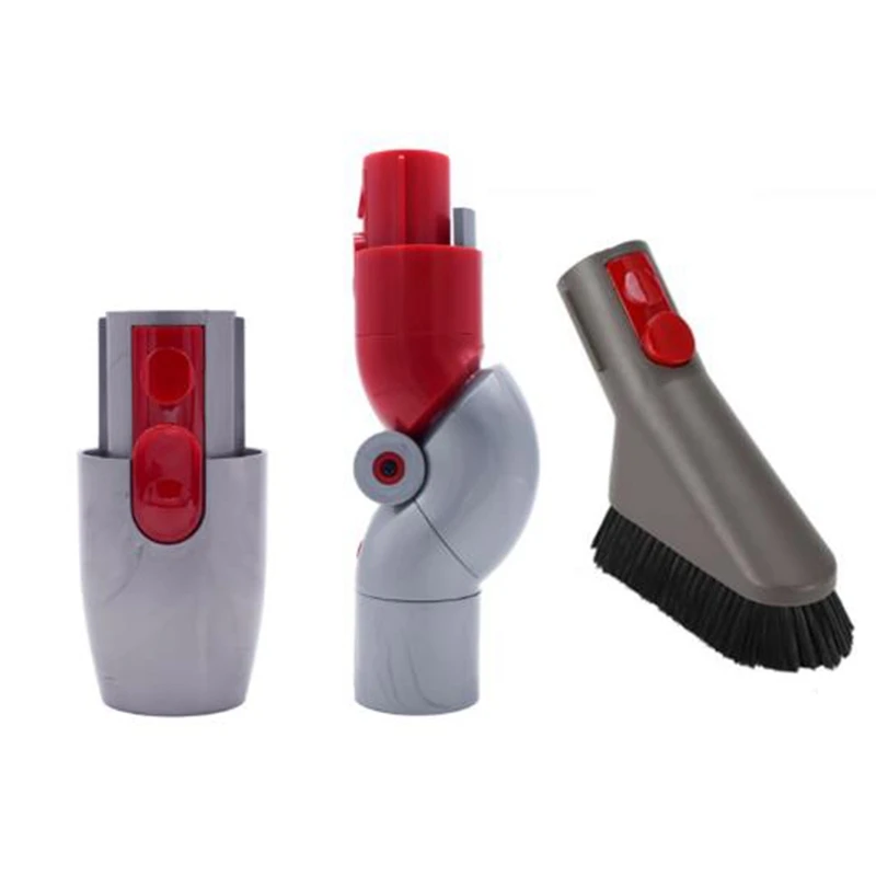 

Верх/низ адаптер Мягкая головка щетки для Dyson V7 V8 V10 V11 Quick Release под разными углами поворота пылесос аксессуары