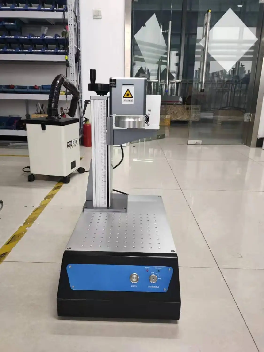 

High Precision Enclosed UV laser on metal fiber laser marker engraving machine for/jewerly