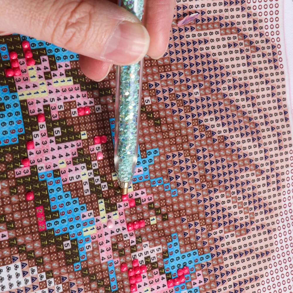1 шт. шариковая Алмазная точечная ручка для рукоделия шитая вышивка
