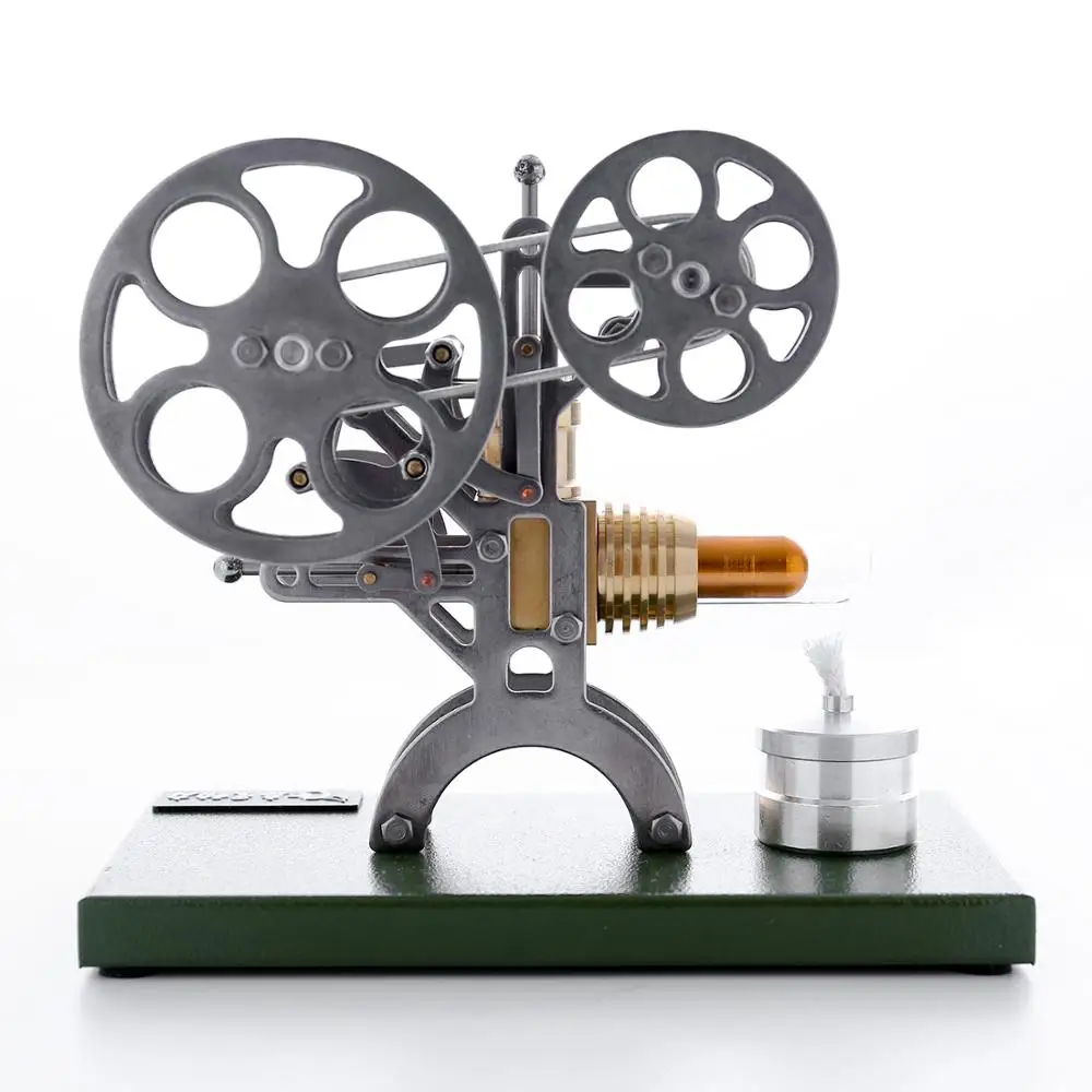 Модель двигателя из нержавеющей стали с горячим воздухом ретро проектор модель