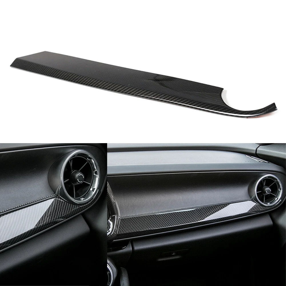 Углеродное волокно АБС пластик автомобильный co пилот положение приборной панели