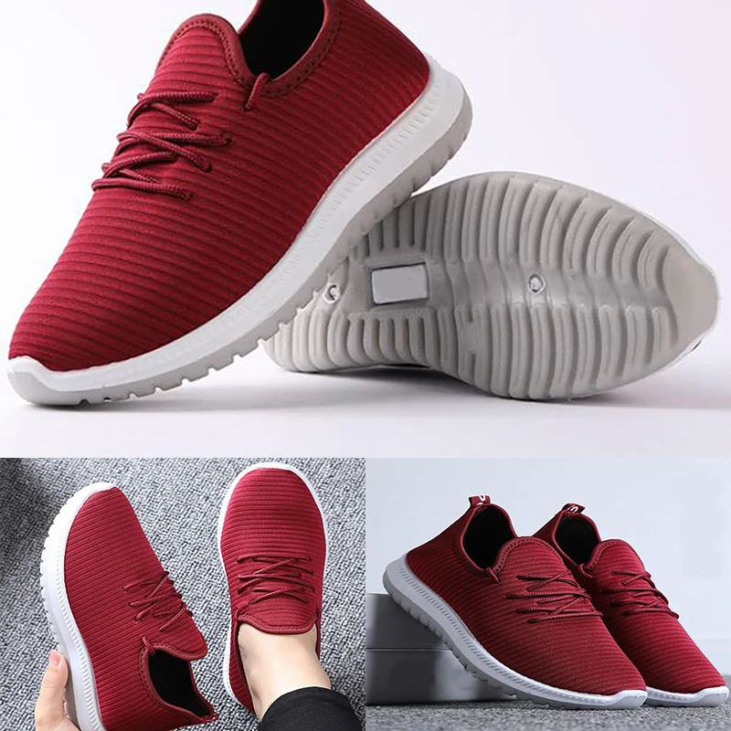 

New women's cloth shoes men's middle-aged and old people's shoes soft soled light casual shoes manufacturers wholesale 12