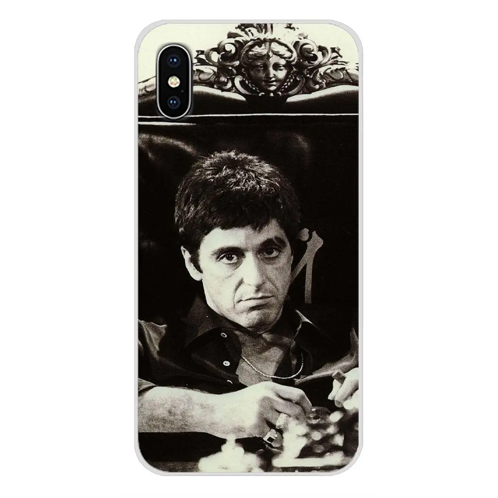 images 5 Scarface Тони Монтана удивительно для samsung A10 A30 A40 A50 A60 A70 Galaxy S2 Note 2 3 большое ядро Prime прозрачных чехлов из термопластичного полиуретана(TPU) на телефоны - Цвет: images 5