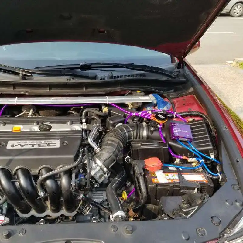 Автомобильный набор проводов заземления 10 мм 8 точек восьмиугольник 6 в 1 батарея