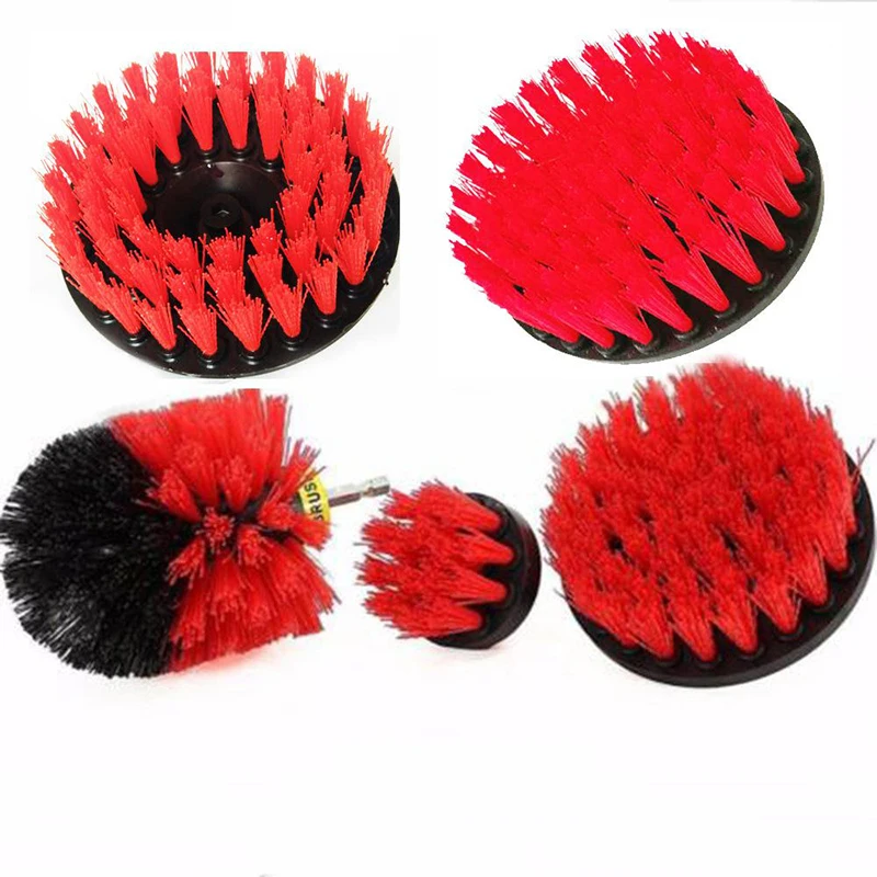 

4pcs power scrubber drill brush Kitchen Auto Care Cleaning Tools Drill Brush All Purpose Cleaner Scrubbing Brushes for Bathroom