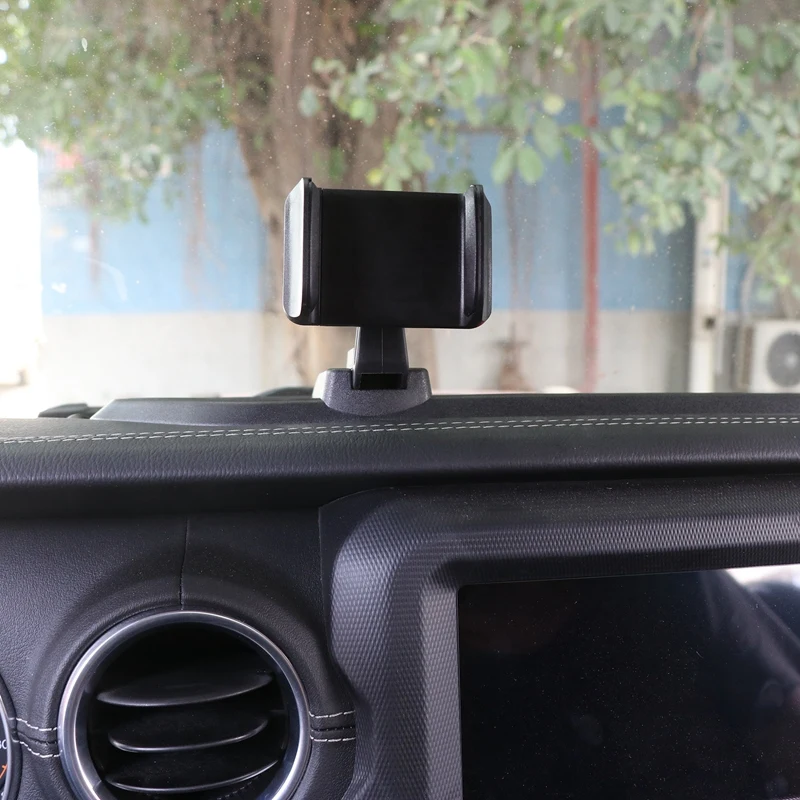 Черный ABS мобильный телефон держатель Автомобильный GPS кронштейн крепление на