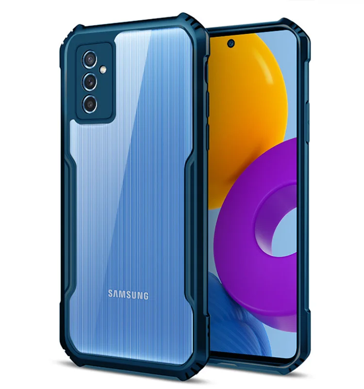 

Прозрачная акриловая сверхпрочная задняя крышка для Samsung Galaxy M52 M 52 52 M SamsungM52