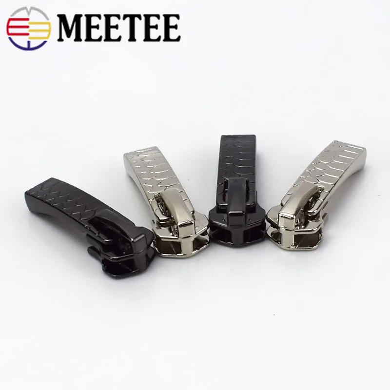 Meetee 5 # слайдер на молнии для металлических молний Ремонтный комплект сумки
