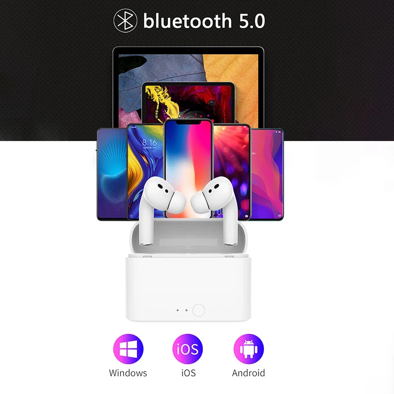 Горячая Распродажа i11 TWS Bluetooth наушники Спортивные Стереонаушники Беспроводные